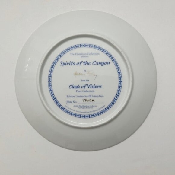 Spirits of the Canyon 1994 Cloak of Vision Plate Collection Collectors Plate - Picture 3 of 5